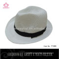 white knitted panama hat